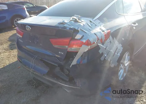 2018 Kia Optima Ex from USA, damaged, VIN 5XXGU4L35JG200081